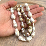 Large Baroque Pearl Strands