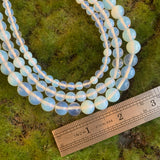 opalite beads round beads 6mm beads 8mm beads 10mm beads beading supplies jewelry supplies make your own jewelry