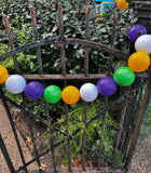 Mardi Gras Bead Garland : 8 ft. Large Heavy Duty Beads