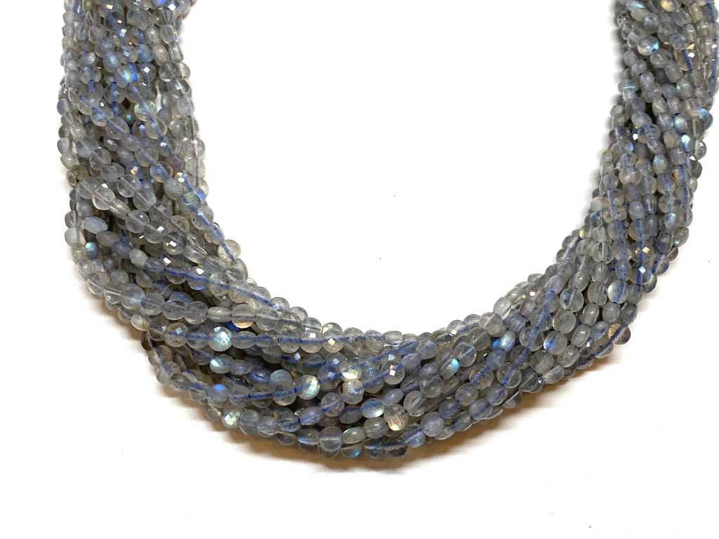 Labradorite (A Grade) - Small Faceted Coins