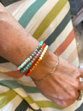 Shell stretchy bracelet set