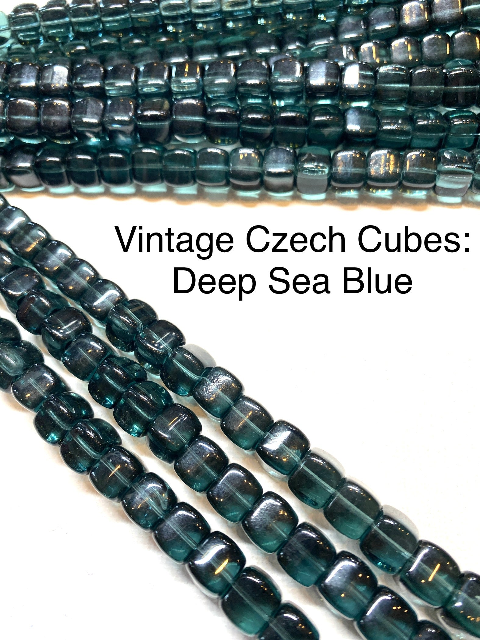 Vintage Czech Cubes
