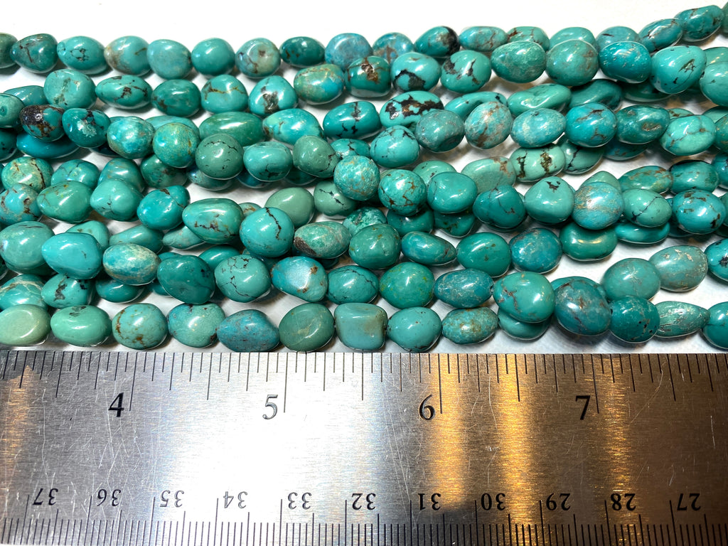 Natural Turquoise Nuggets - 8x8mm
