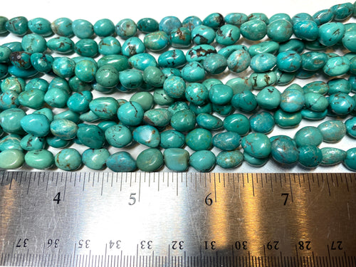Natural Turquoise Nuggets - 8x8mm
