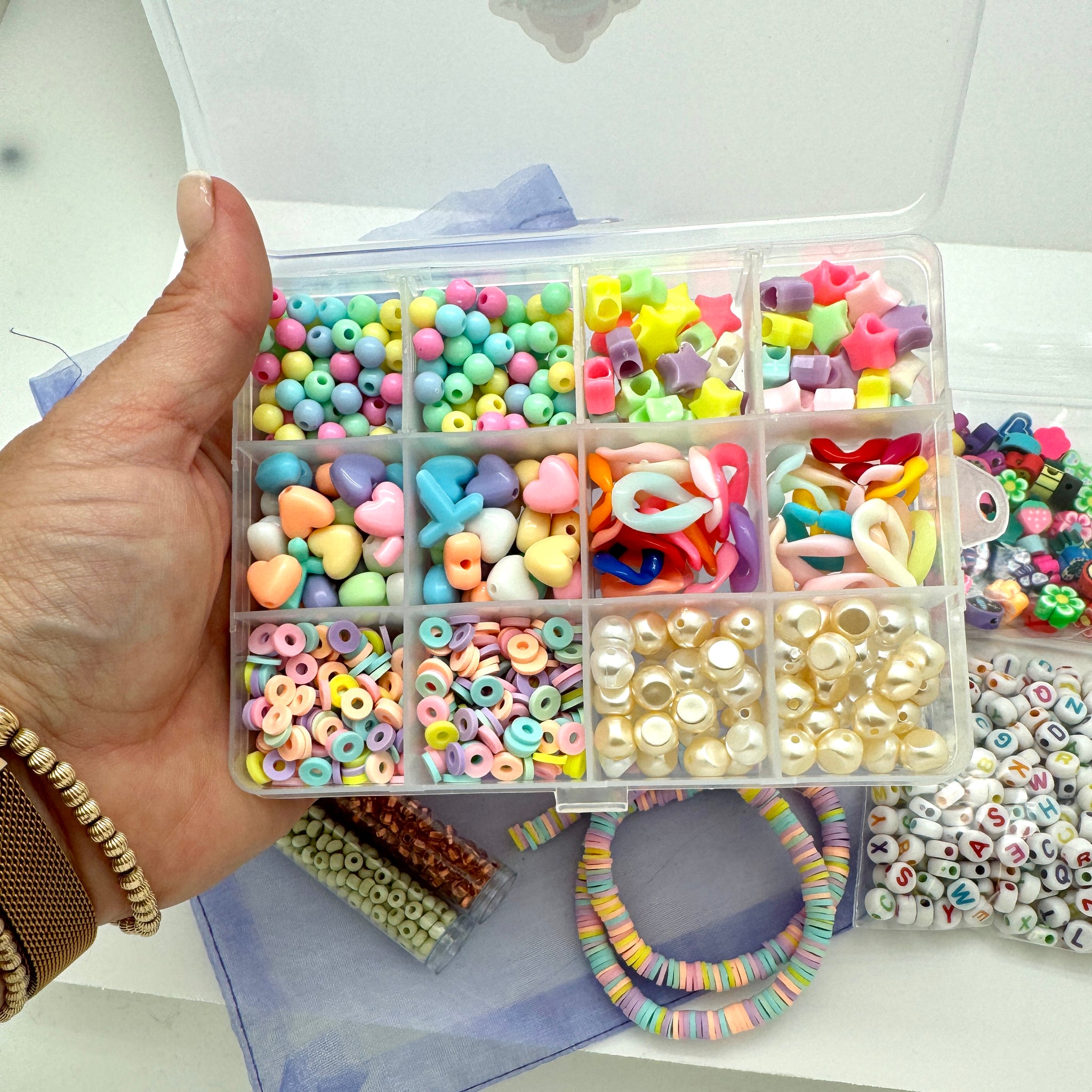 DIY Friendship Bracelet Bead Kit – The Bead Shop - Main Image