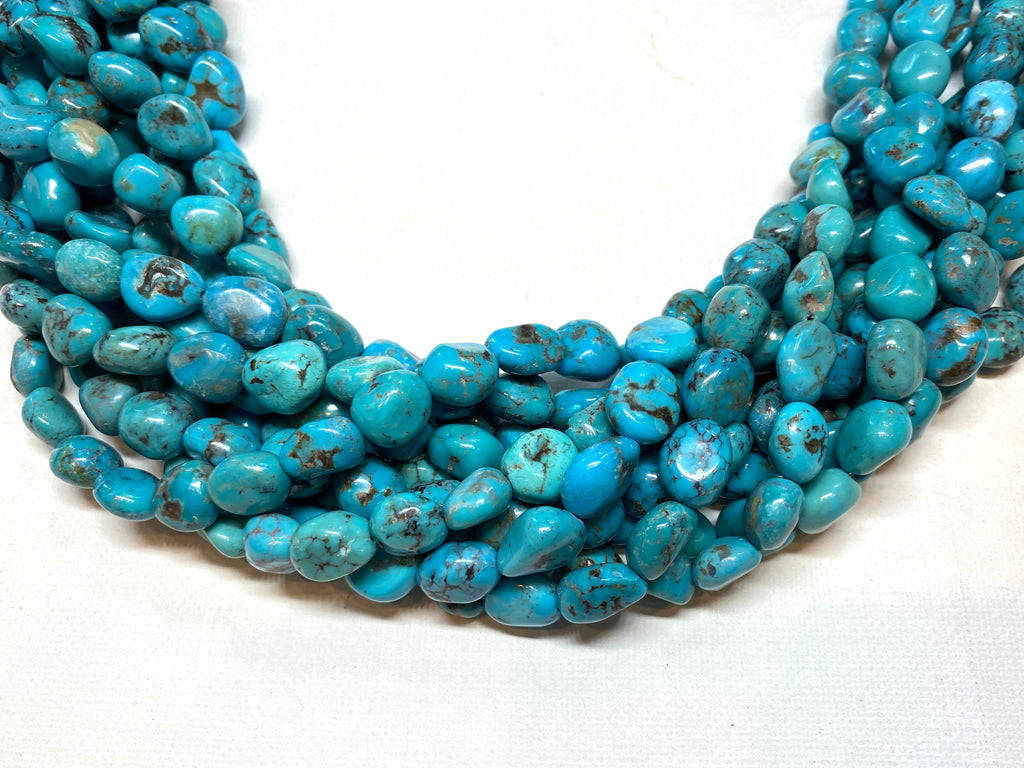 Natural Turquoise Nuggets - 10x10mm