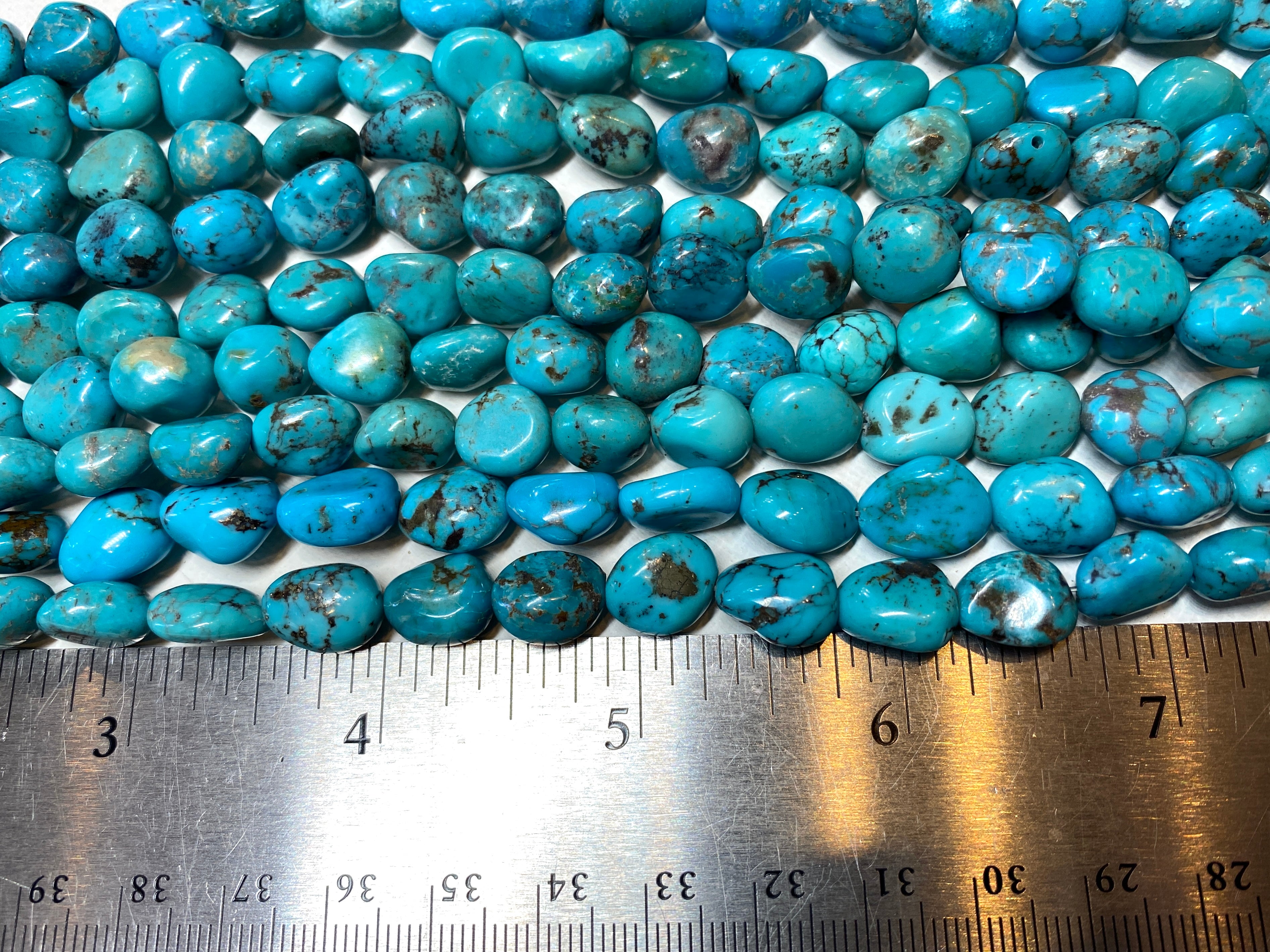 Natural Turquoise Nuggets - 10x10mm