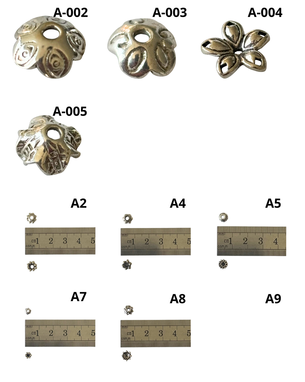 Bali Silver: Caps (pack)