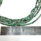 Emerald (B Grade) Faceted Rounds - 3.5mm