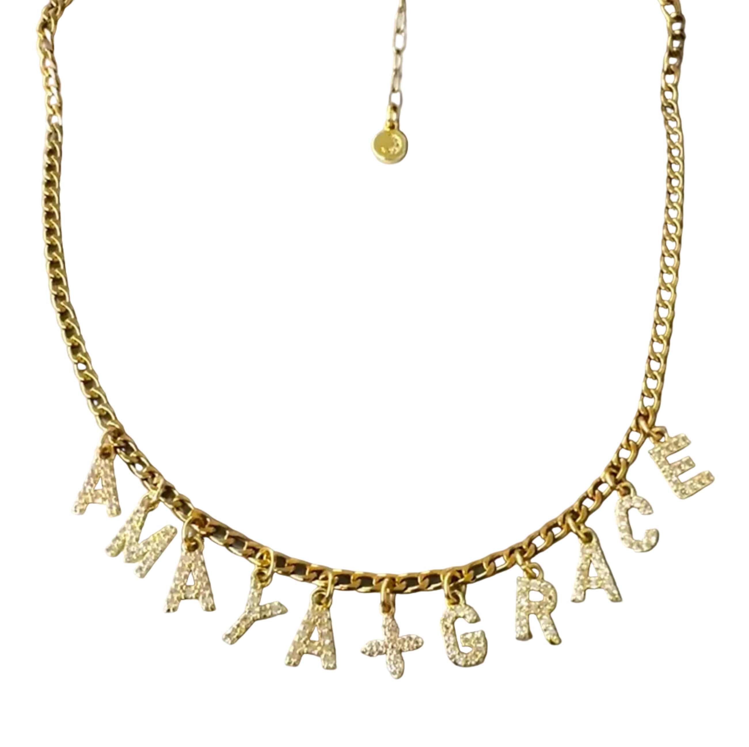 Custom name jewelry: The Amaya