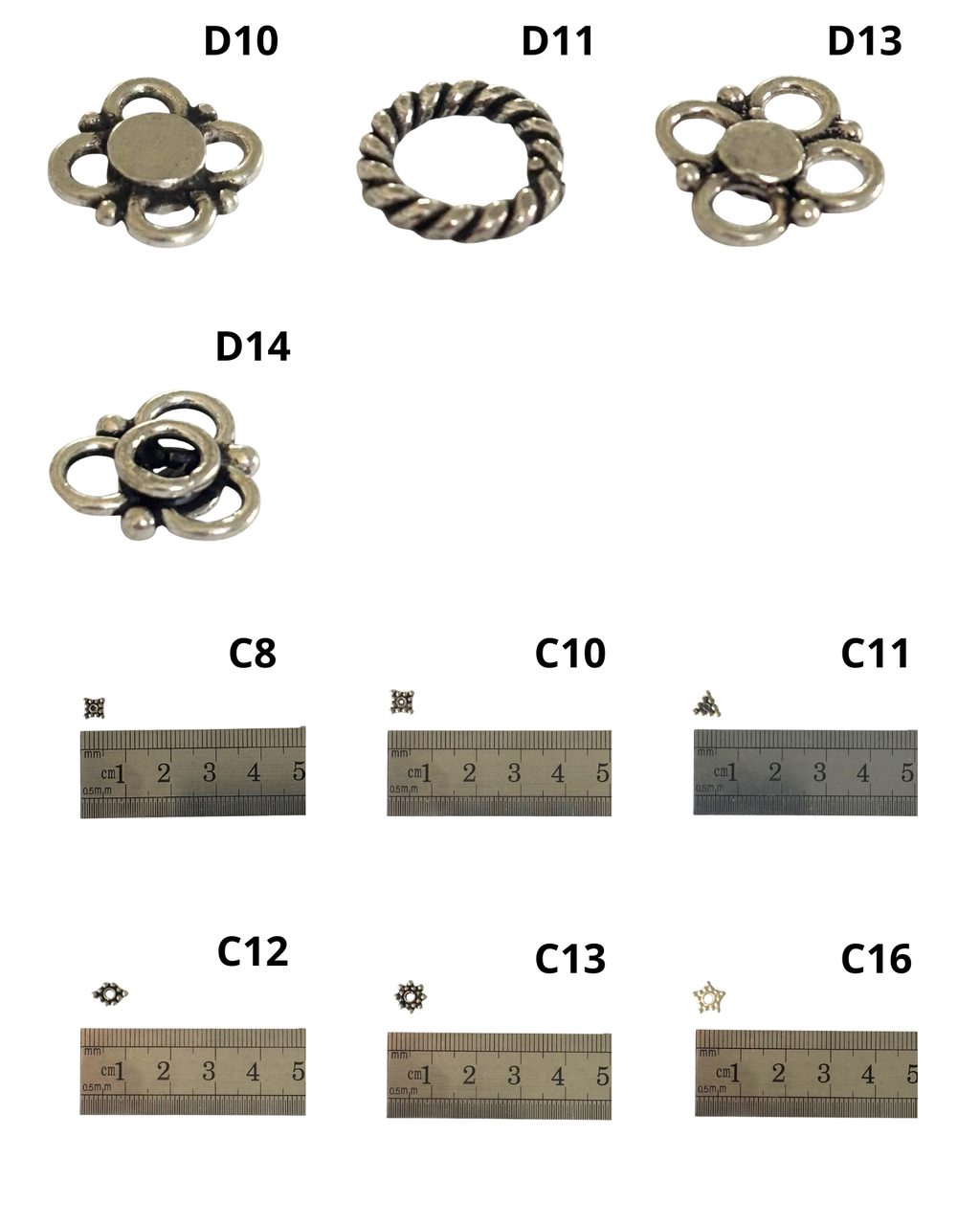 Bali Silver: Spacers (pack)