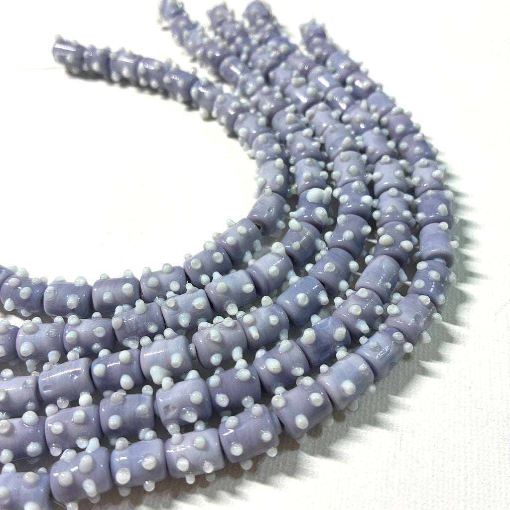 Glass Dot Bead Strands - 8"