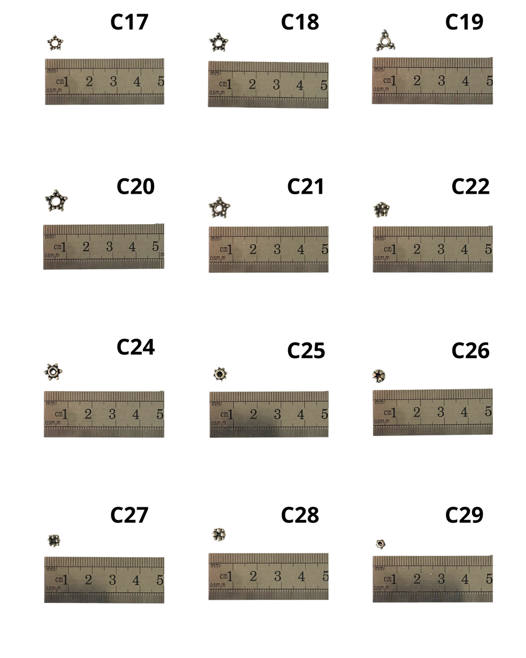 Bali Silver: Spacers (pack)