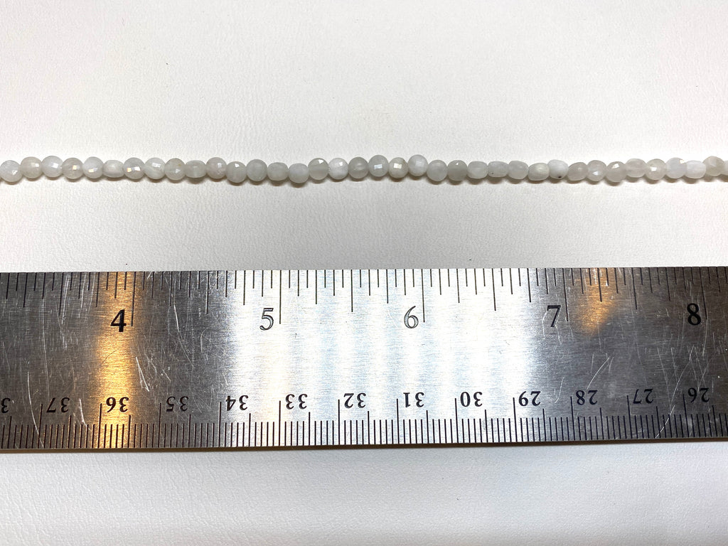 Moonstone - Small Faceted Coins