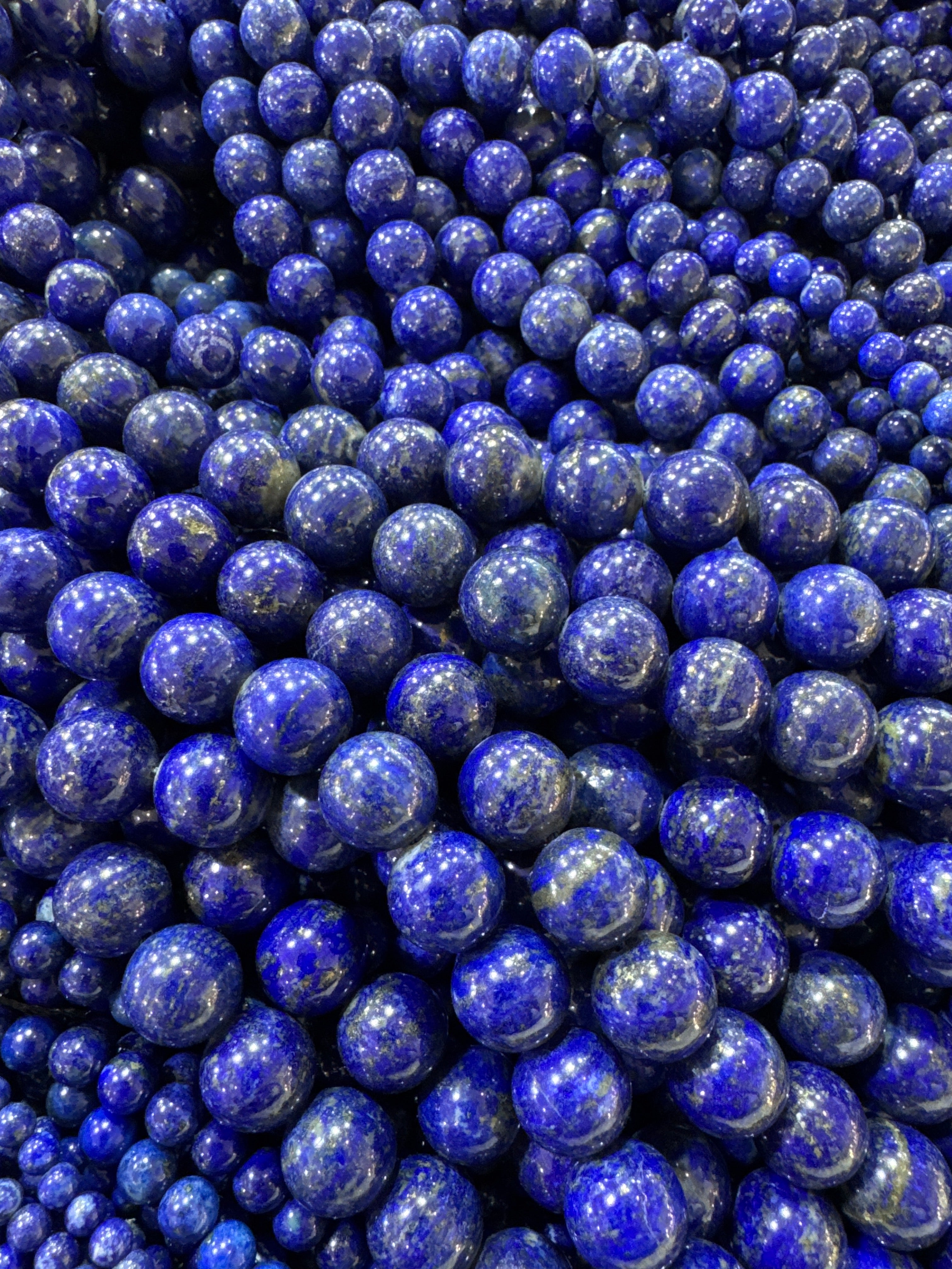Natural Lapis Rounds