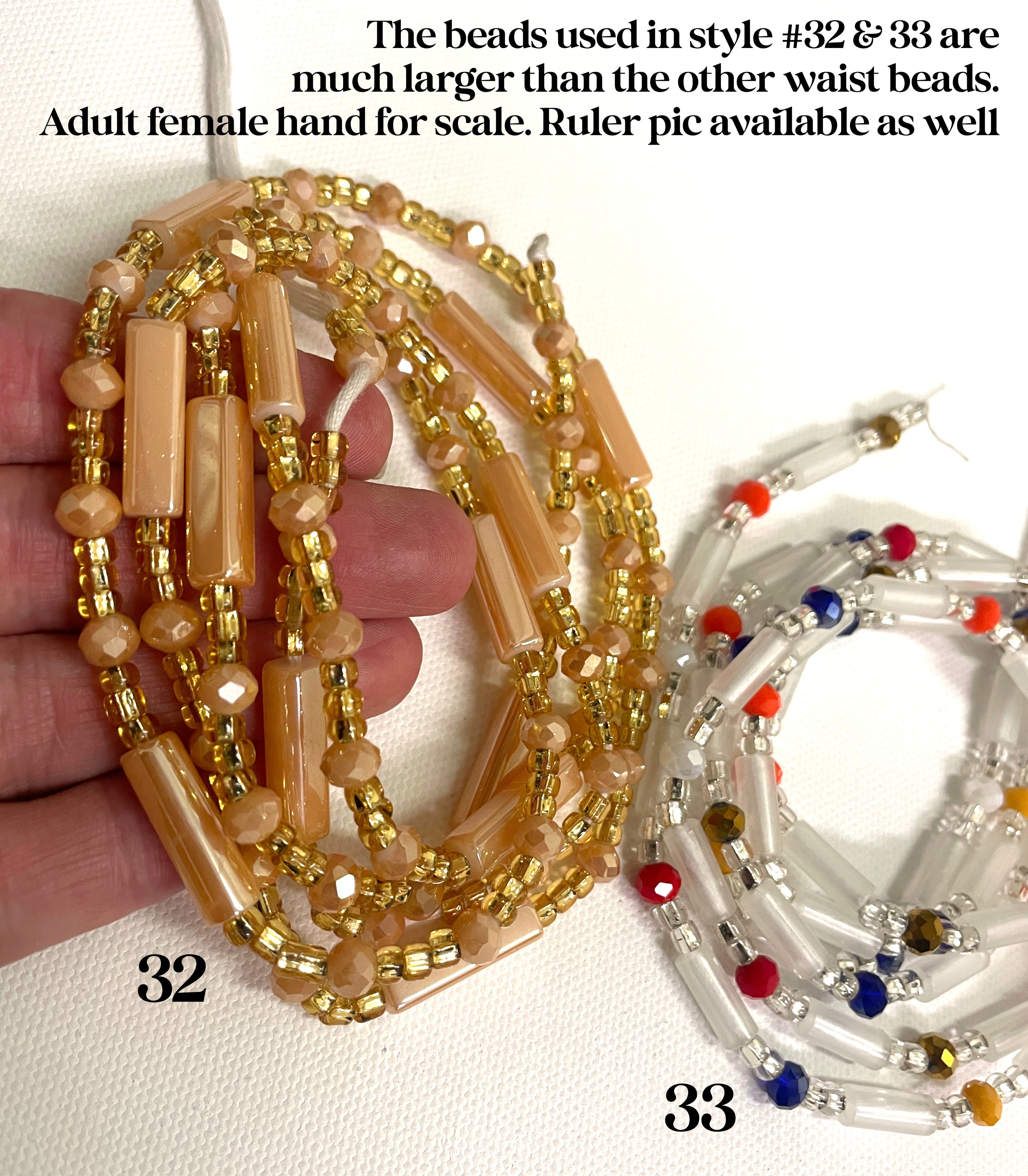 Tie-On Waist Beads