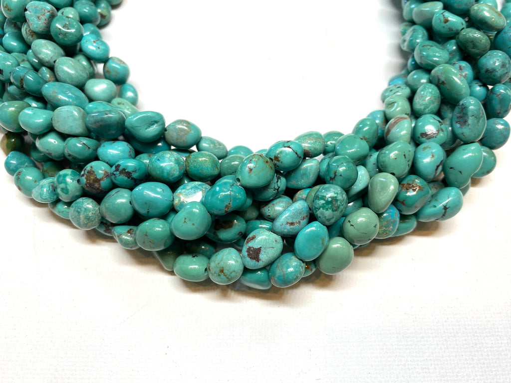 Natural Turquoise Nuggets - 8x8mm
