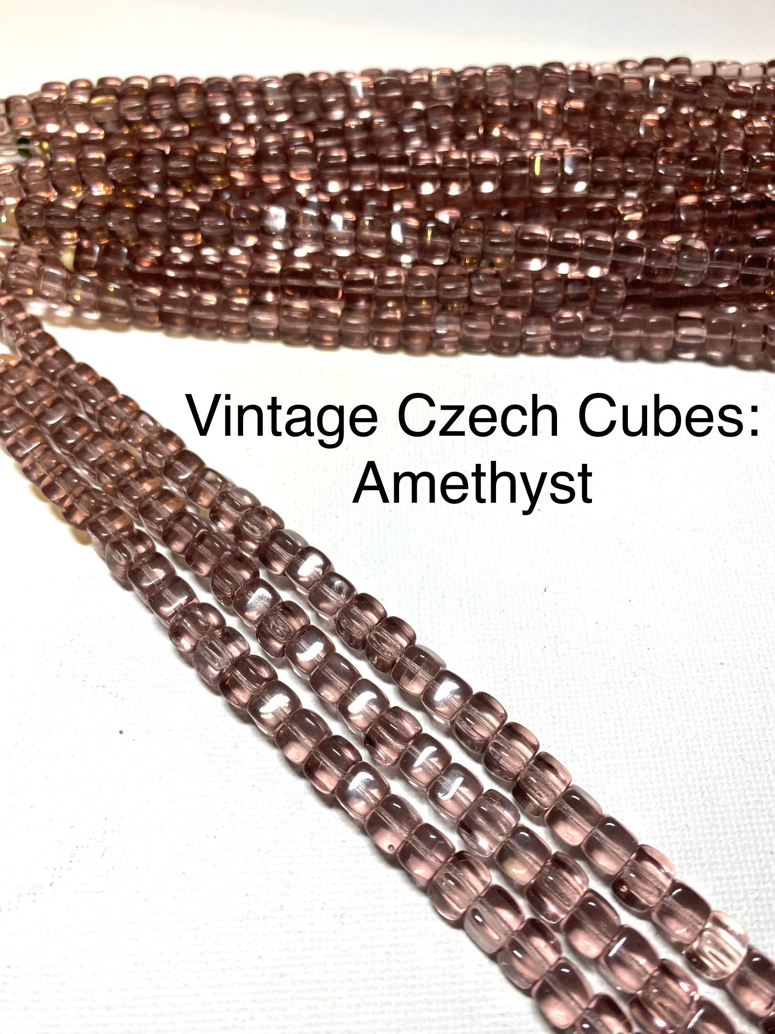 Vintage Czech Cubes