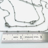 Stainless Satellite Chain 17.5" Necklace