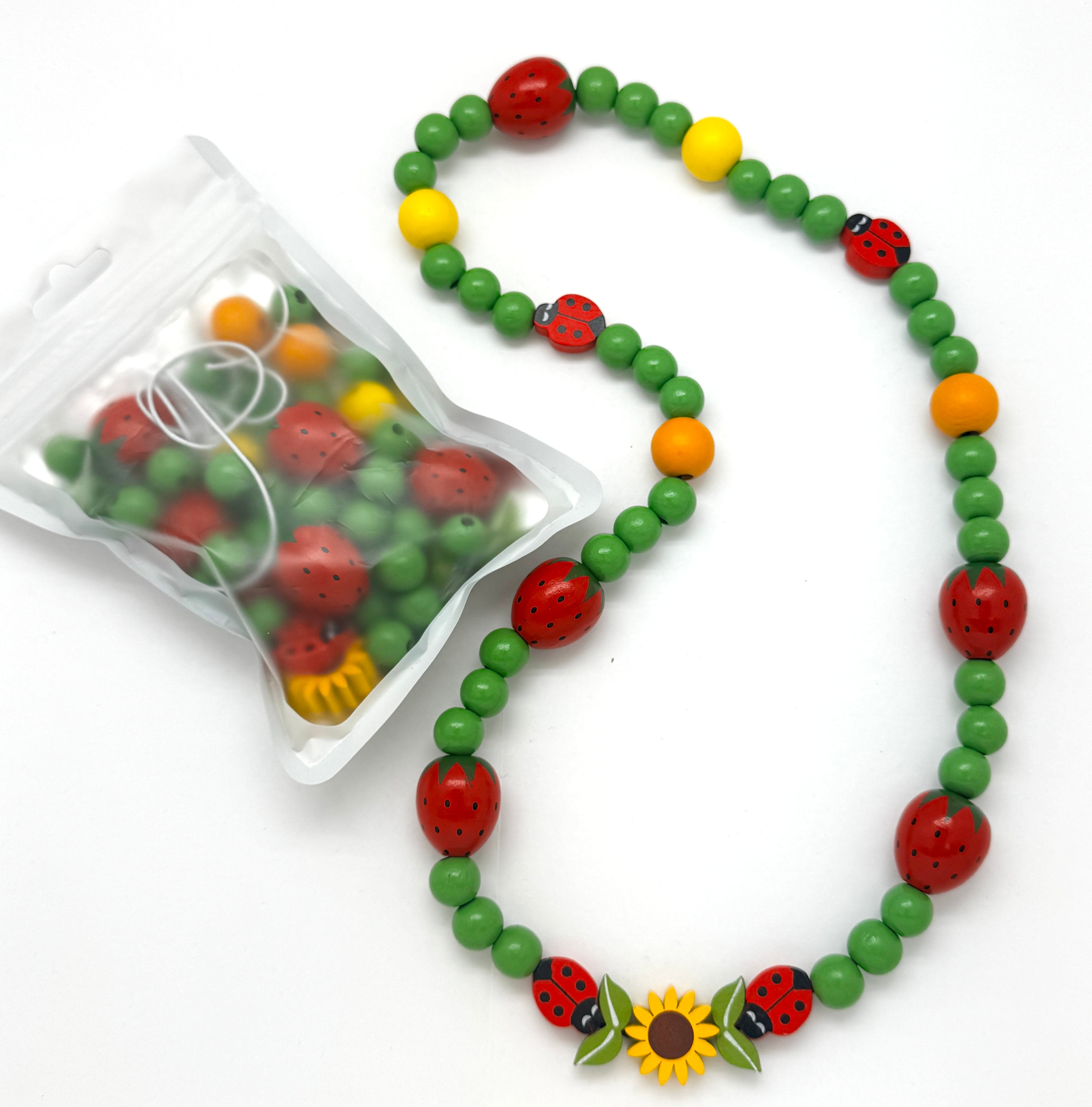 Strawberry Garden Bead Kit