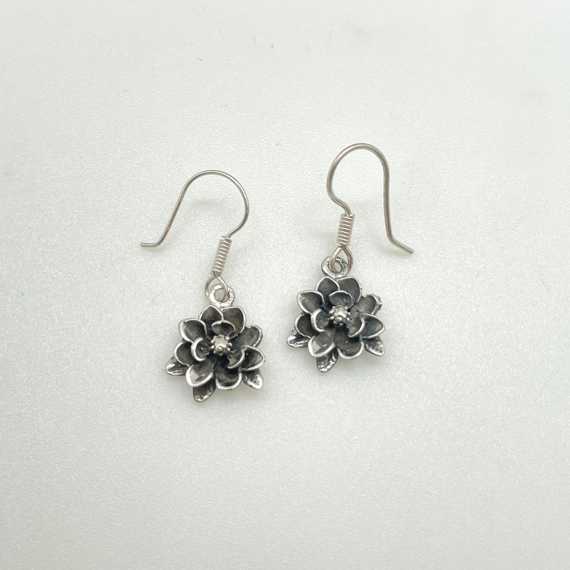 Magnolia Charms, Earrings, and Necklaces - Sterling Silver