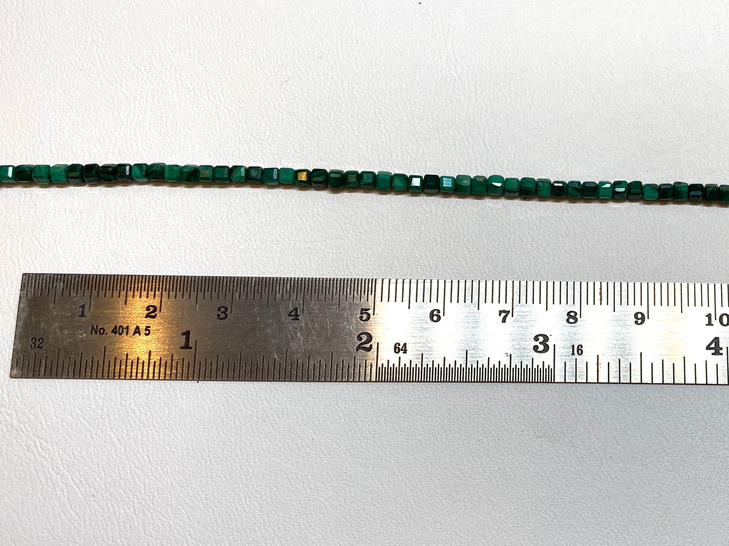 Malachite - Small Faceted Cubes