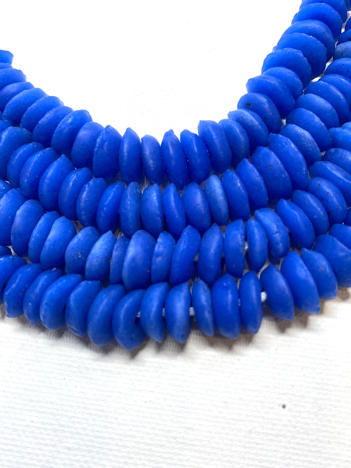 African Saucer Disk Beads