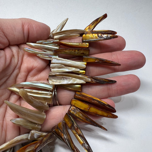 Mother of Pearl Spikes