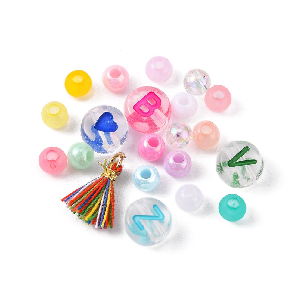 Letter and Tassel Bead Kit
