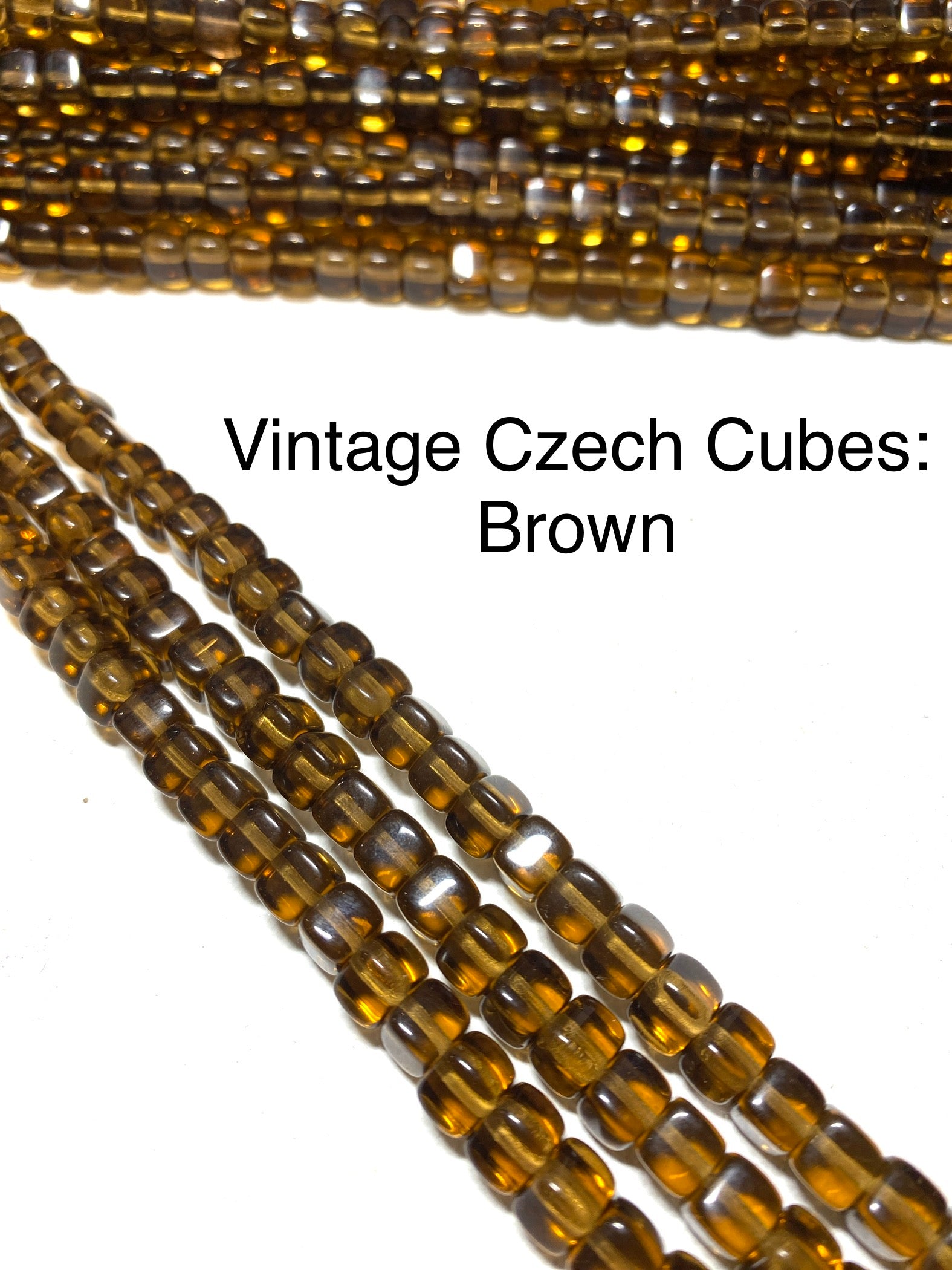 Vintage Czech Cubes