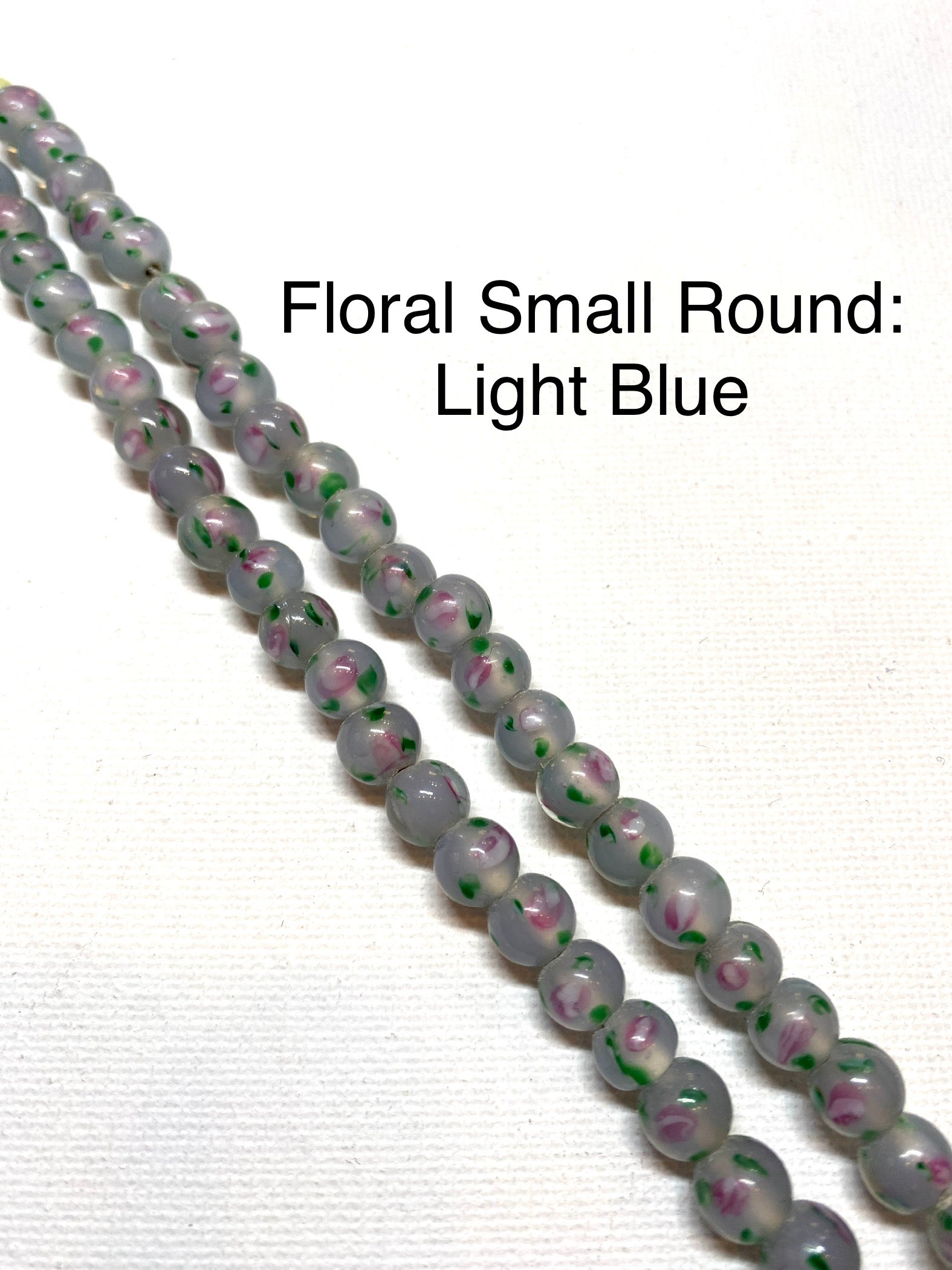Floral Small Round