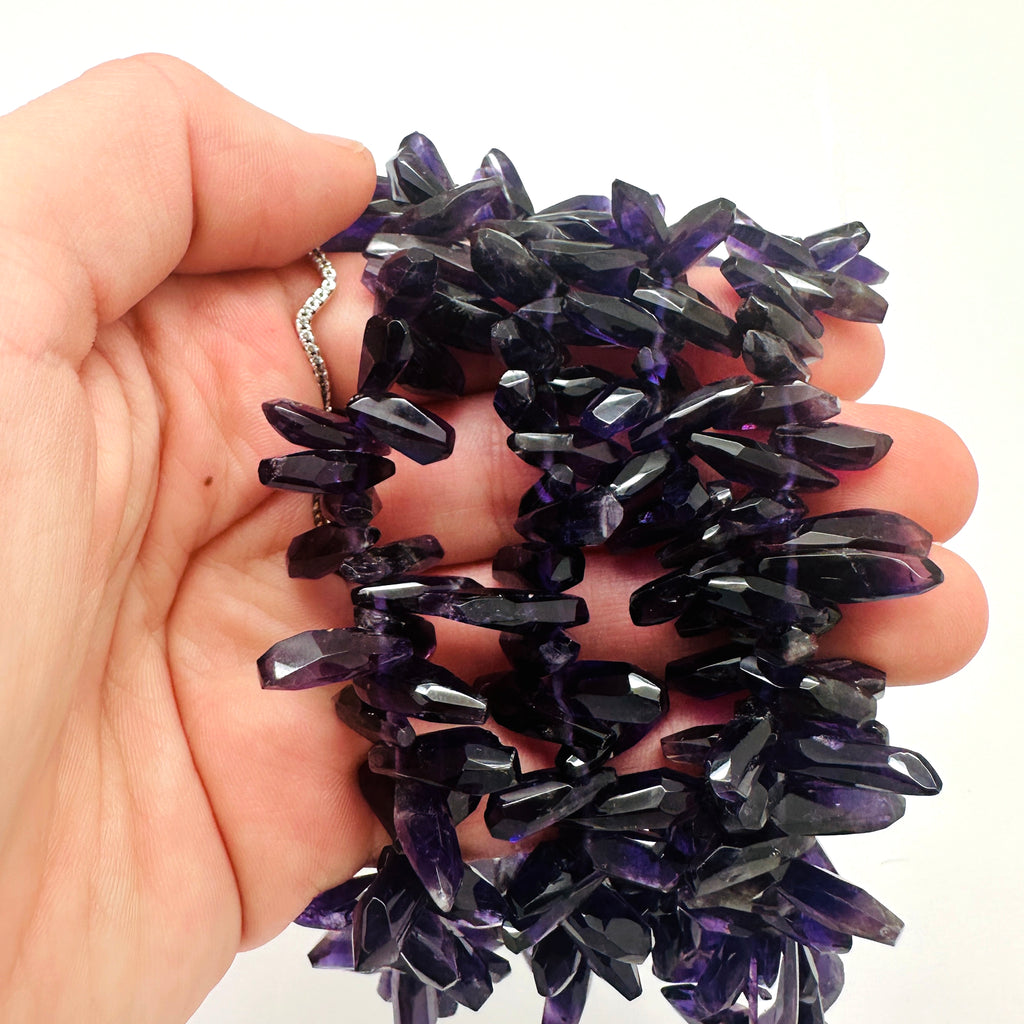 Amethyst- Faceted Points