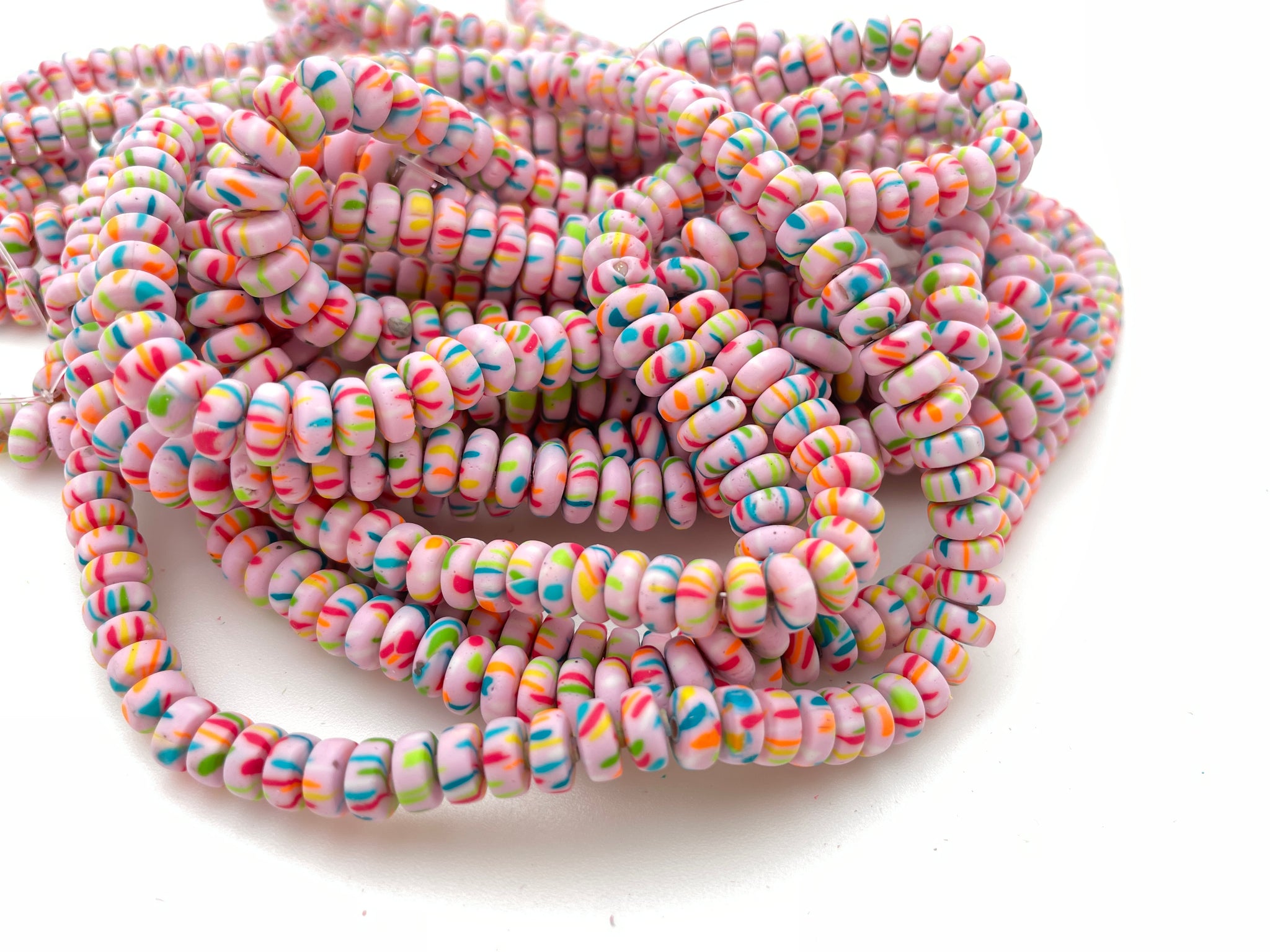 Multi-Color Smartie Candy Beads – The Bead Shop
