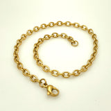 Stainless Steel Cable Chain Anklet