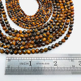Tigers Eye Faceted Rounds