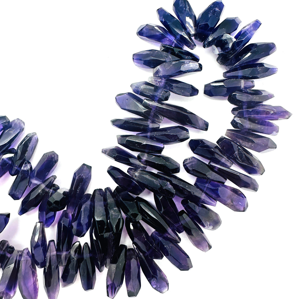 Amethyst- Faceted Points