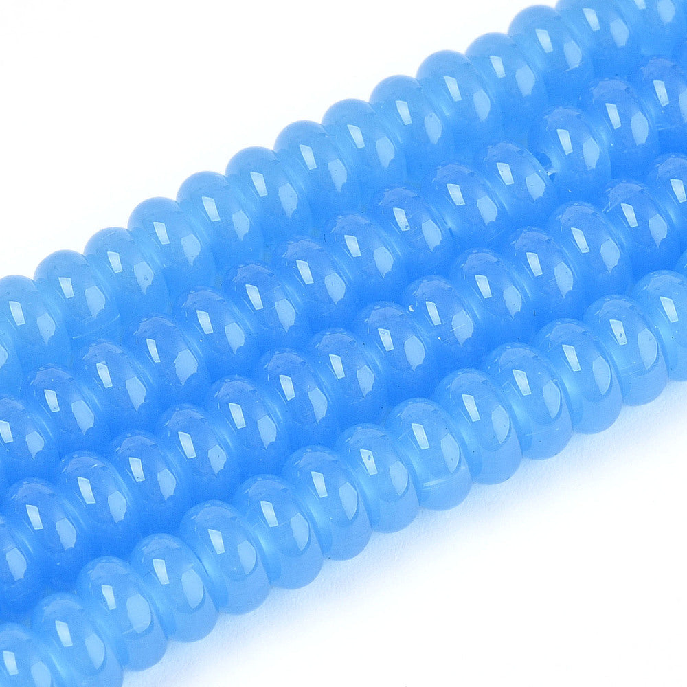 Glass Rondelles - 6x3mm
