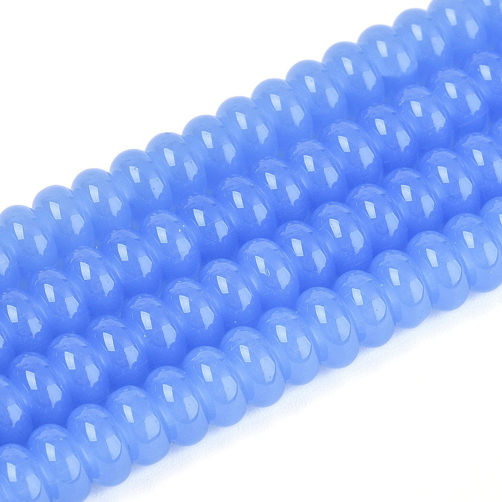 Glass Rondelles - 6x3mm