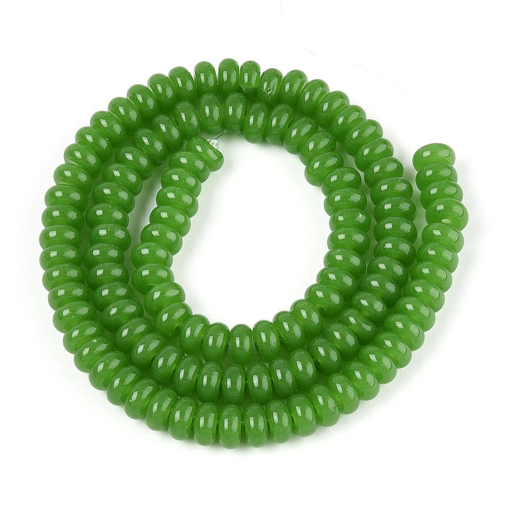 Glass Rondelles - 6x3mm