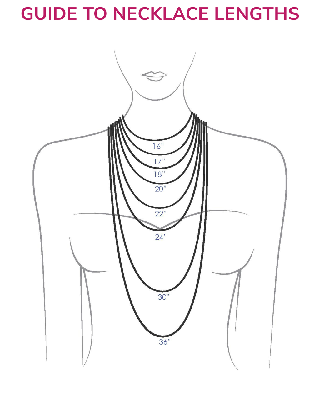 Virtual Charm Bar - Necklace with Spaced Out Charms