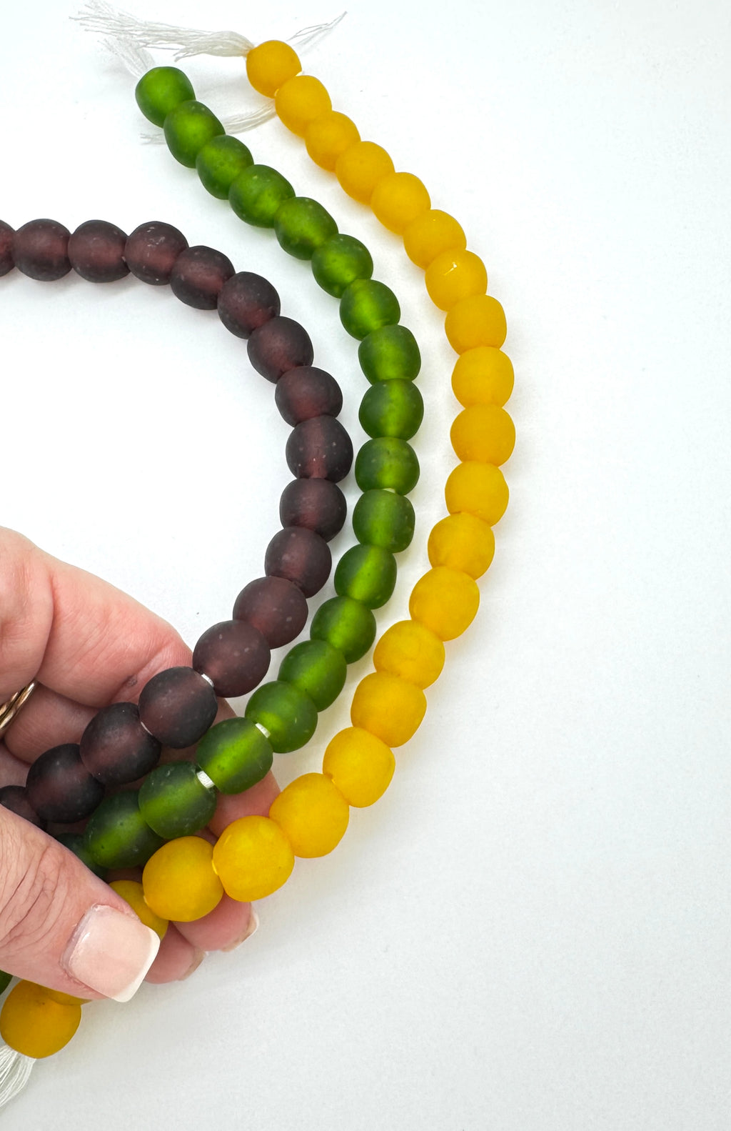 Mardi Gras Recycled Glass DIY Kit