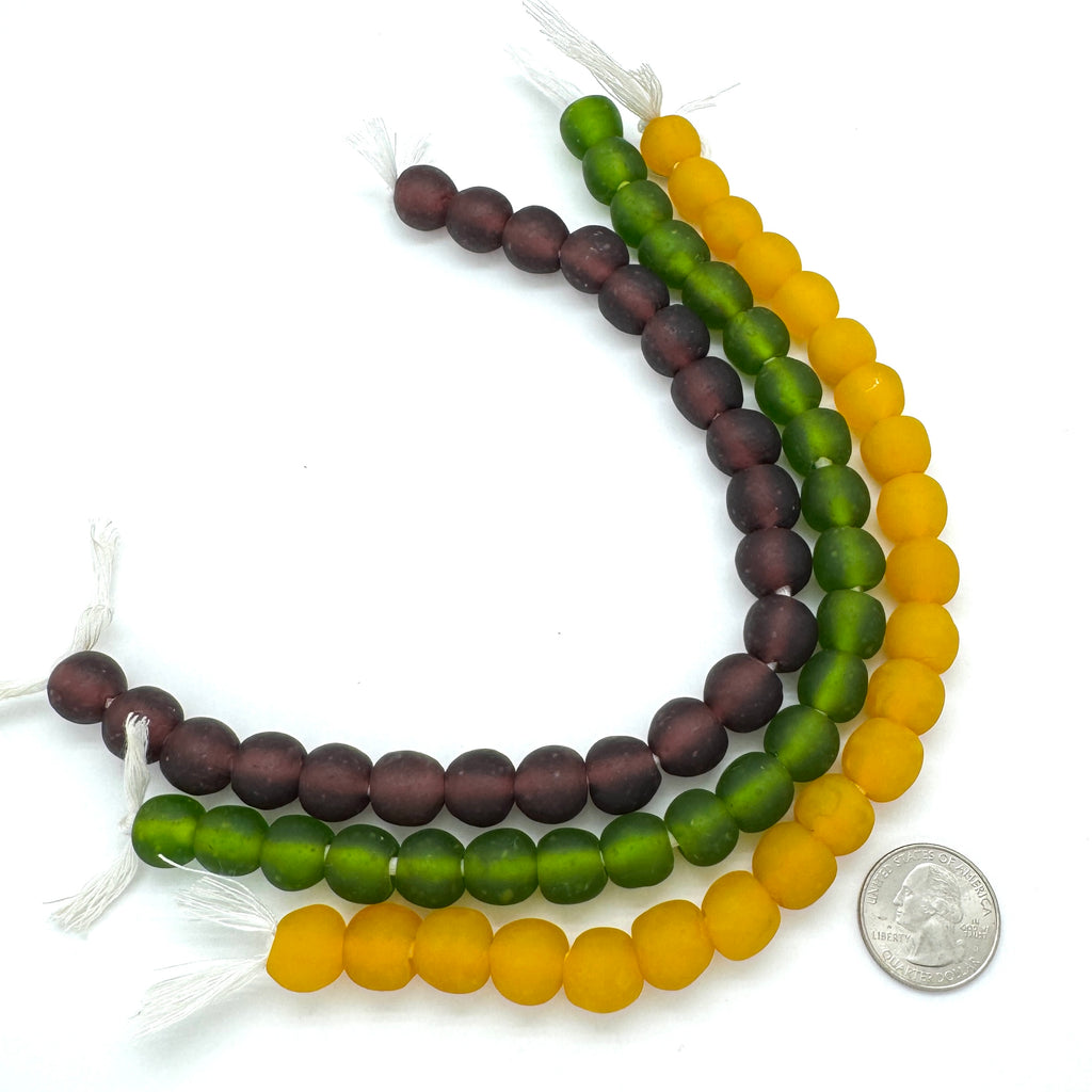 Mardi Gras Recycled Glass DIY Kit