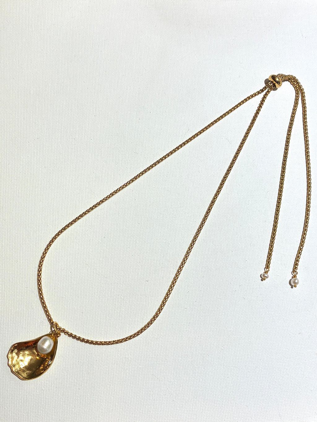 O is for Oyster Necklace