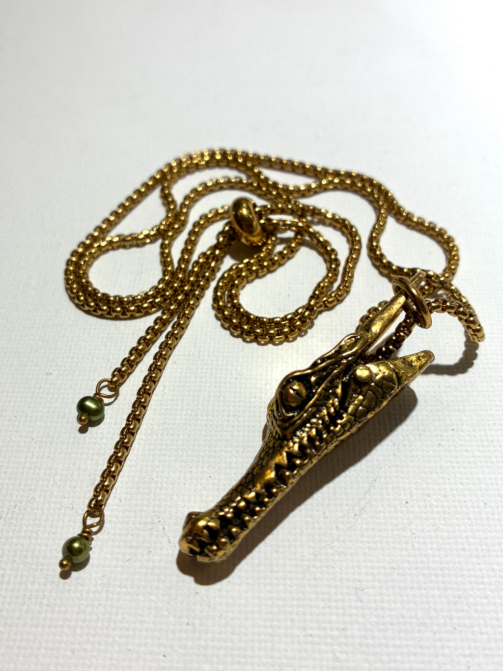 A is for Alligator Necklace