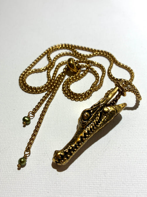 A is for Alligator Necklace