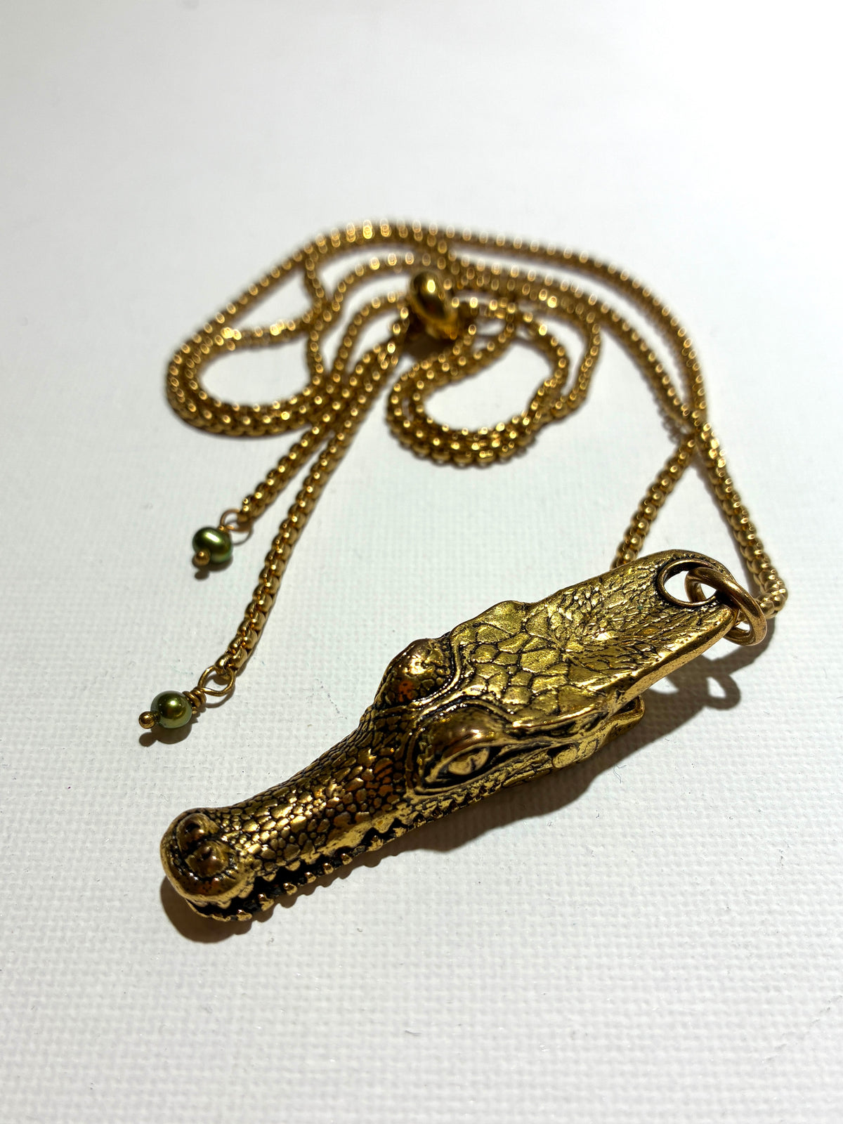 A is for Alligator Necklace