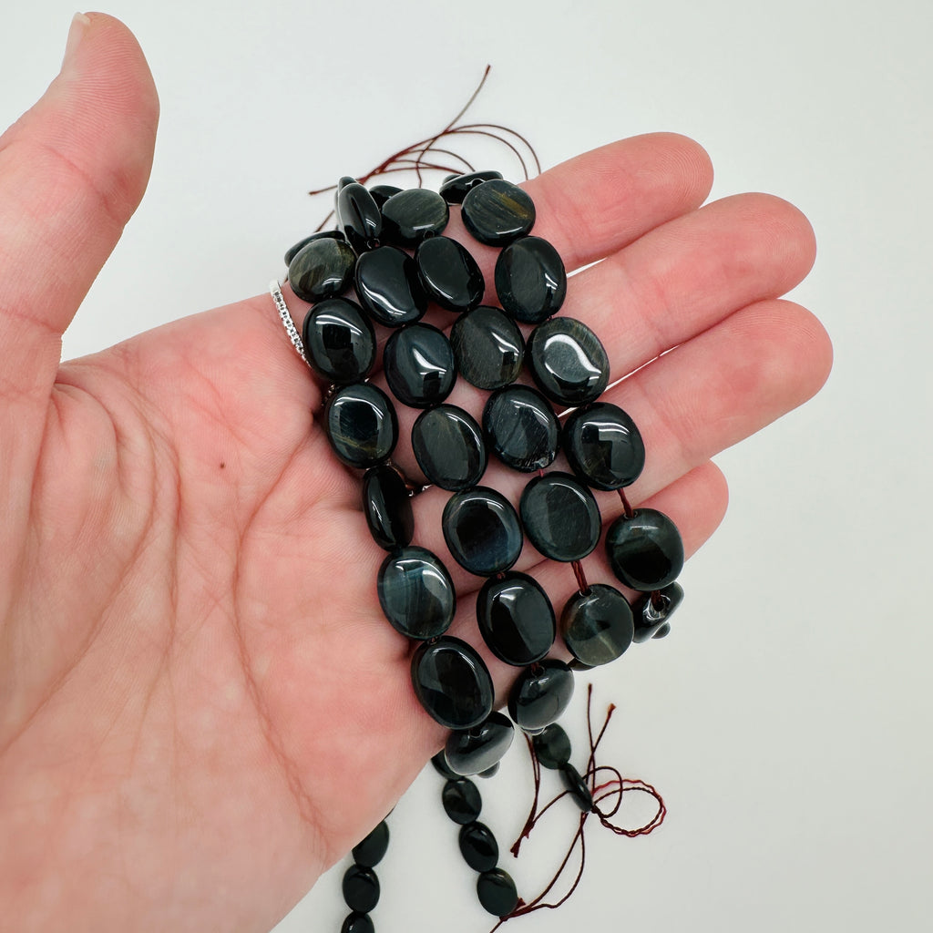 Blue Tiger's Eye- Ovals