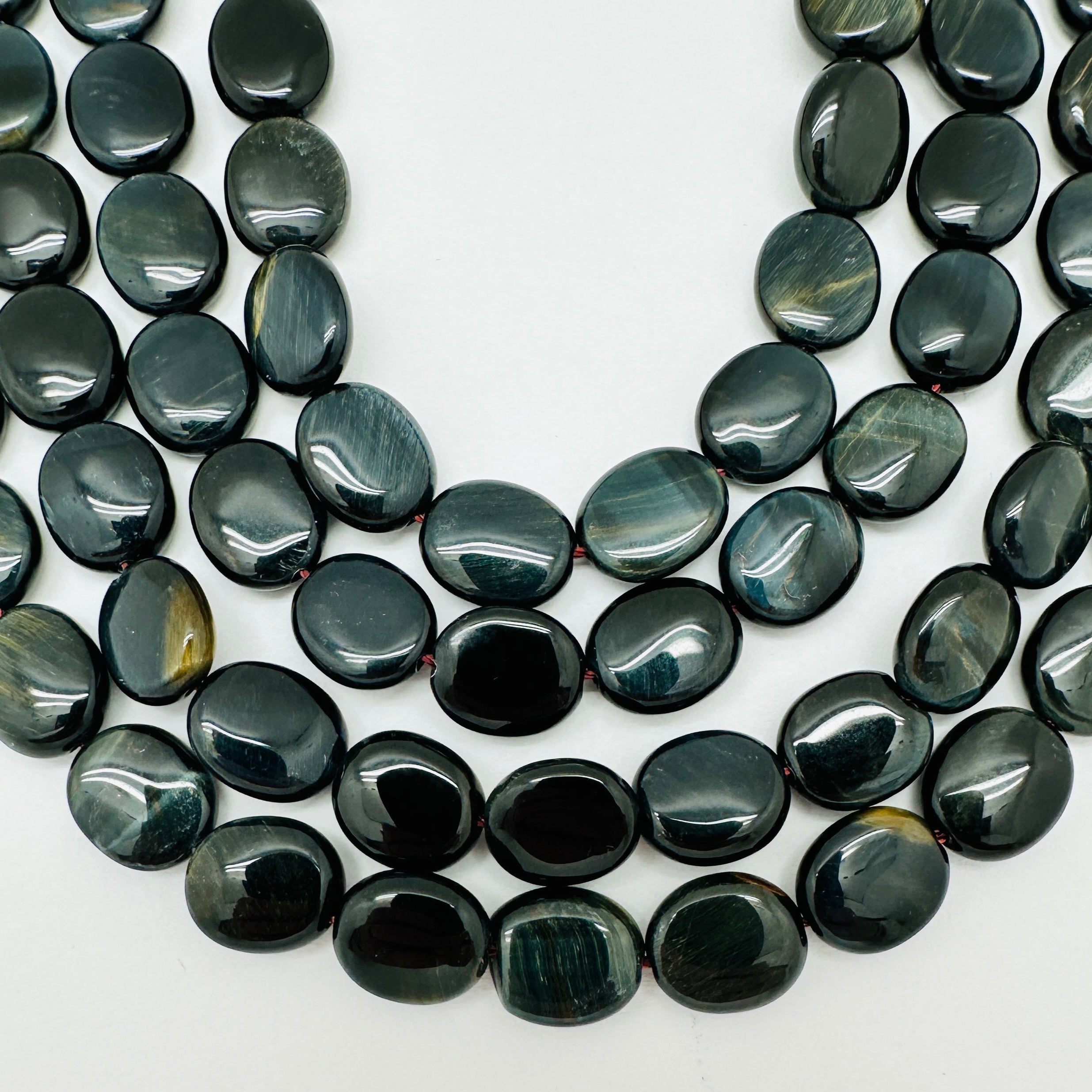 Blue Tiger's Eye- Ovals