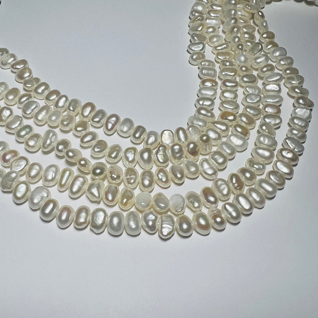 Freshwater Potato Pearls - 5x7mm