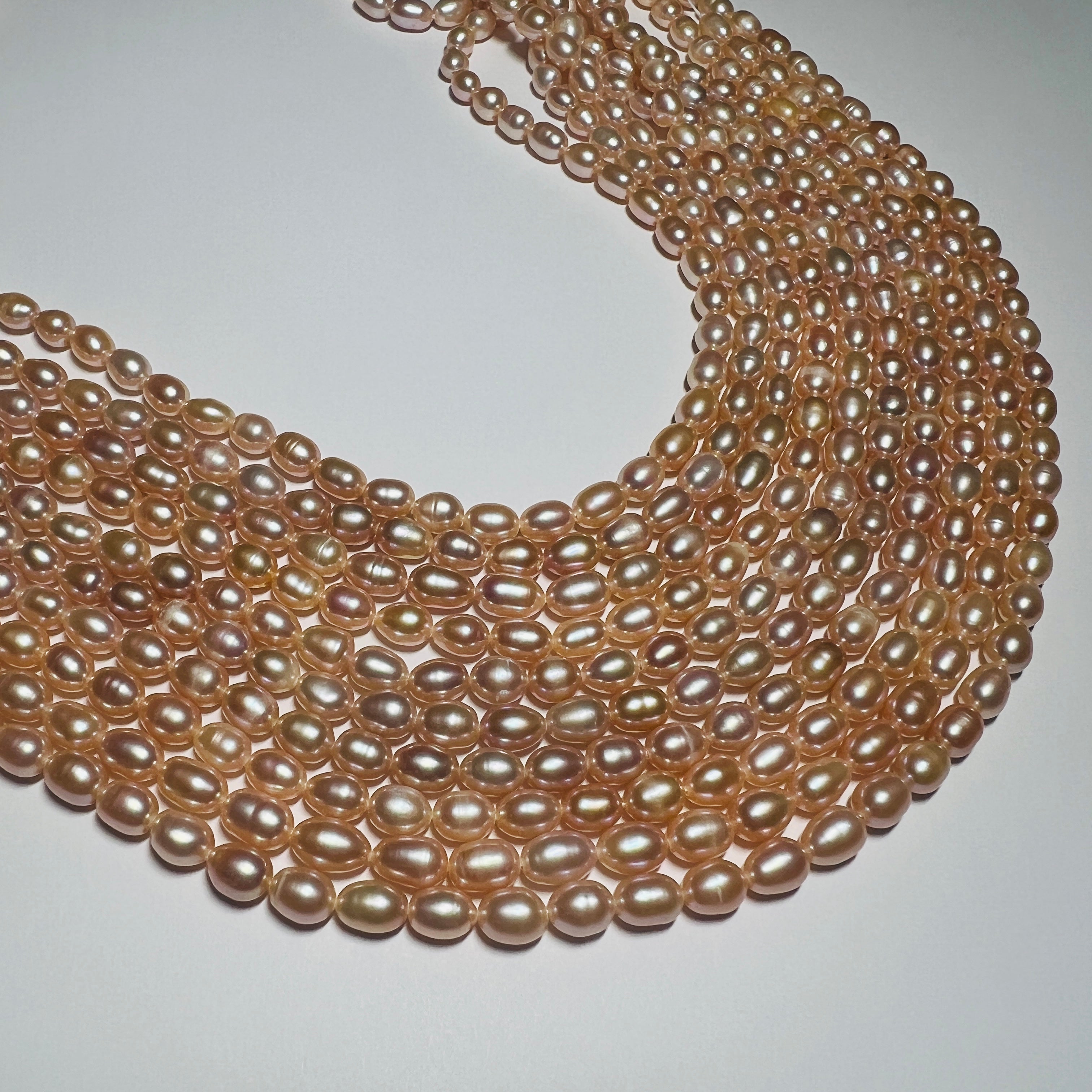 Freshwater Potato Pearls - 7x5mm